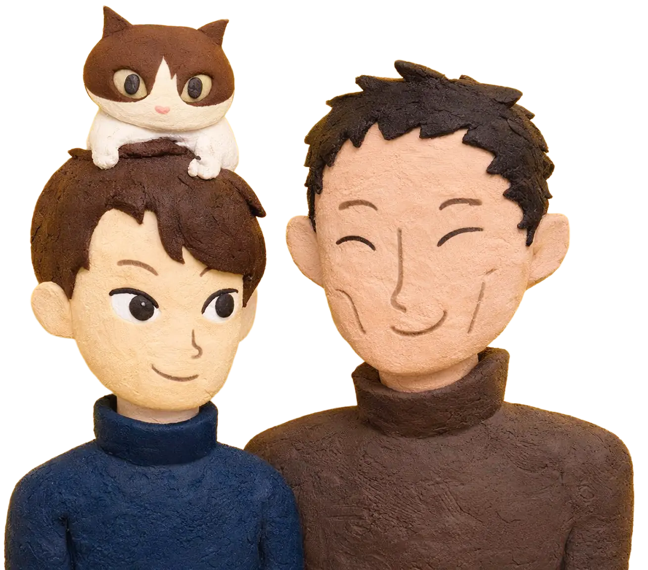 hillbookの二人（イラスト）